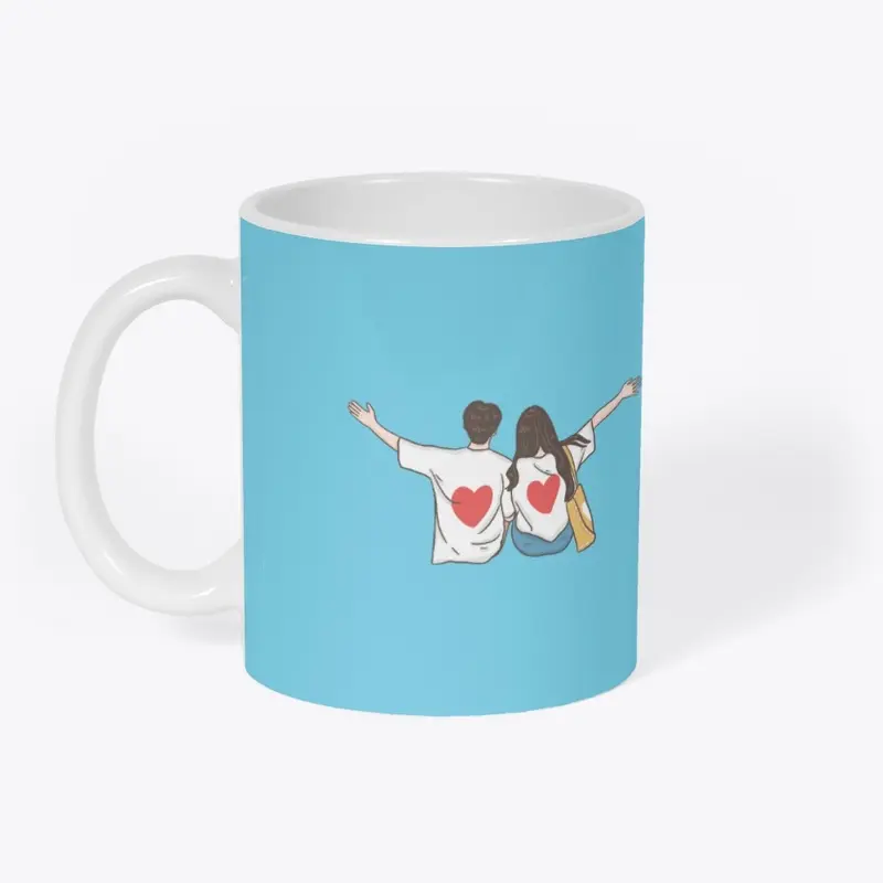 Friends love mug 