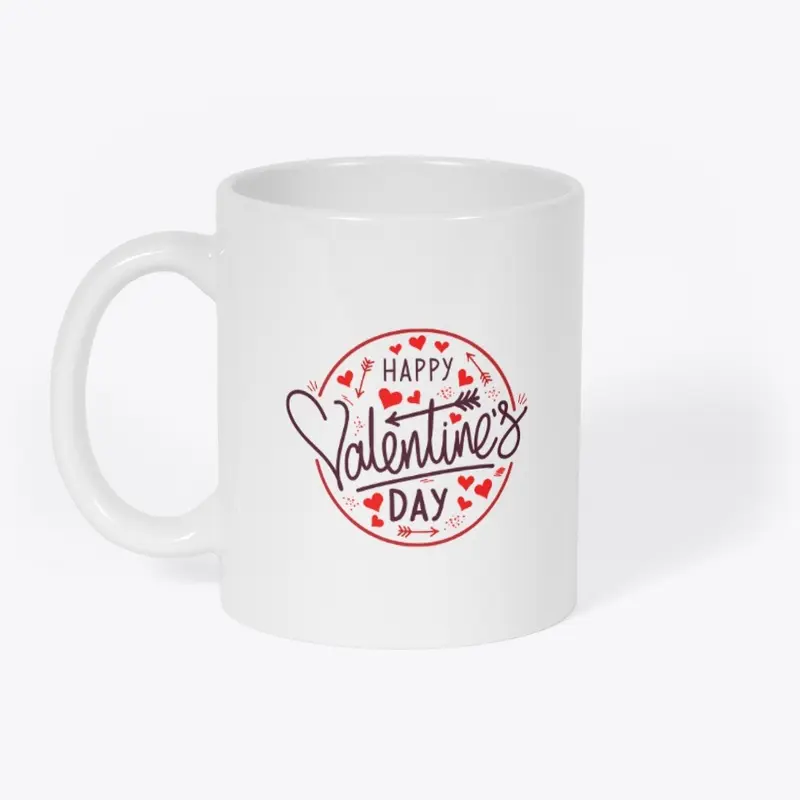 Happy valentine mug 